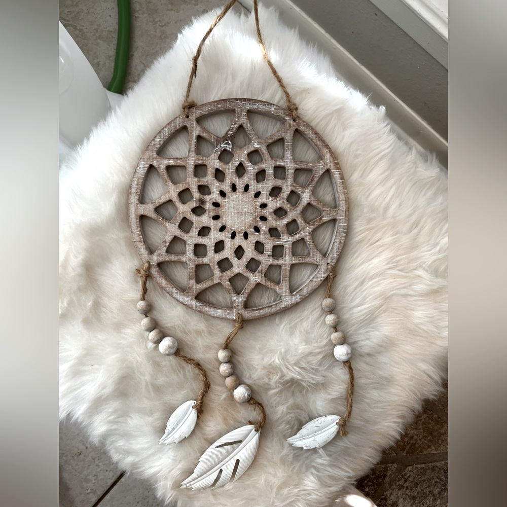 Rustic Wooden Dream Catcher